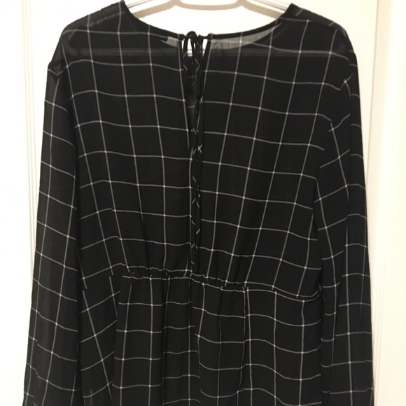 Dynamite Women’s See-Through Blouse Top XL Size - Picture 2 of 3